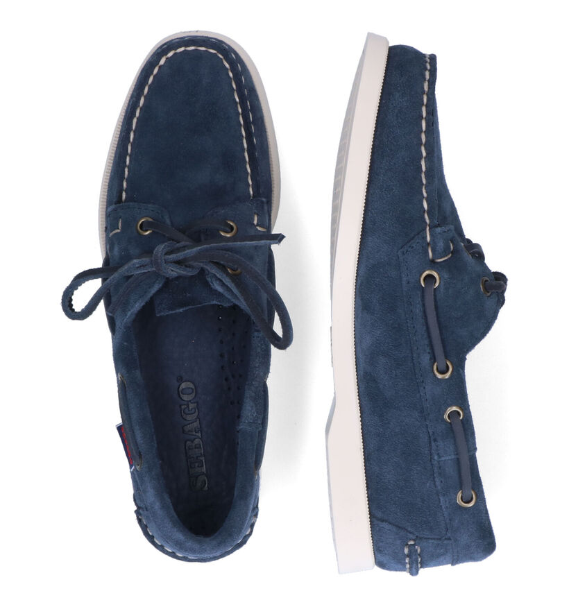 Sebago Dockside Chaussures bateau en Bleu pour femmes (303746)