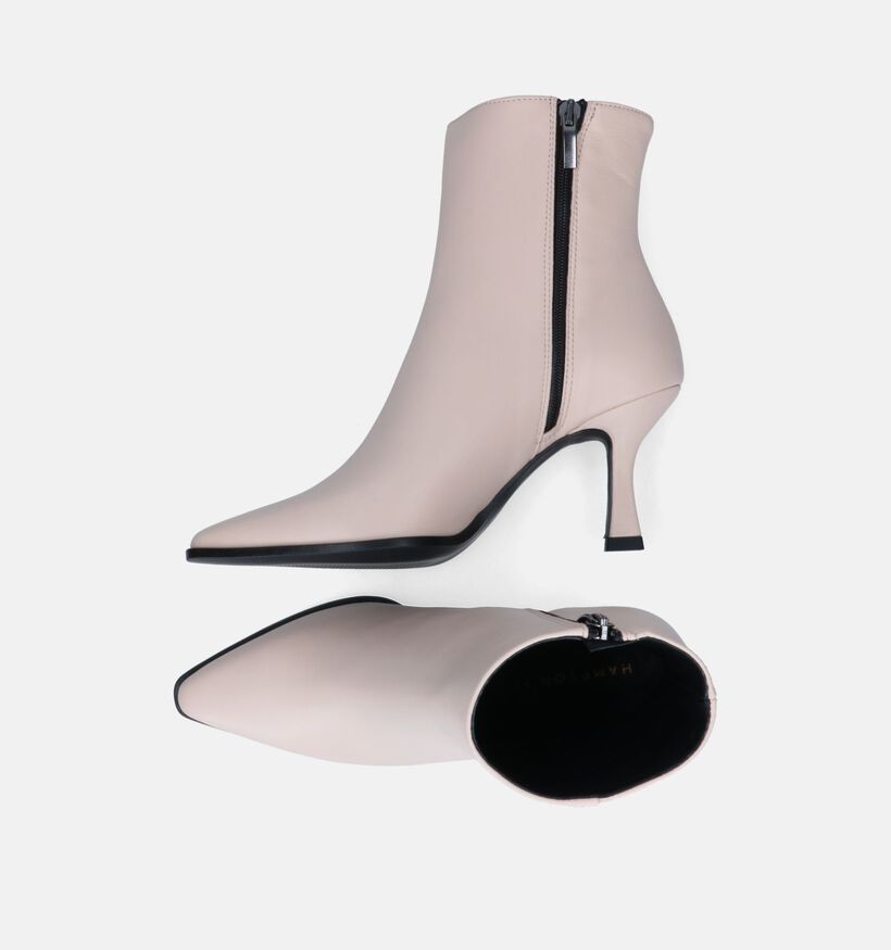 Hampton Bays Bottines à talons en Camel pour femmes (316365)