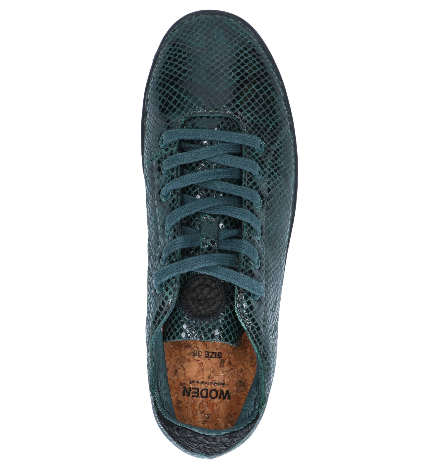 Woden hotsell groene sneakers