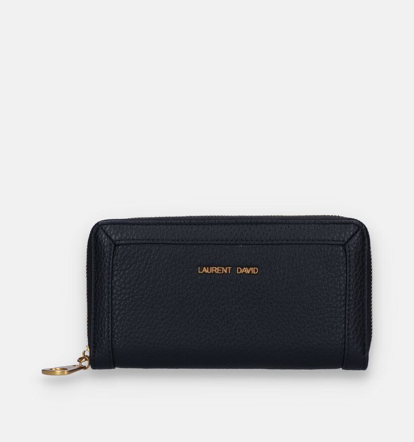 Laurent David Estee 004 Porte-monnaie zippé en Cognac pour femmes (342591)