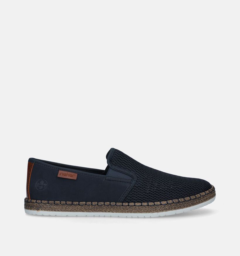 Rieker Chaussures à enfiler en Bleu foncé pour hommes (339181)