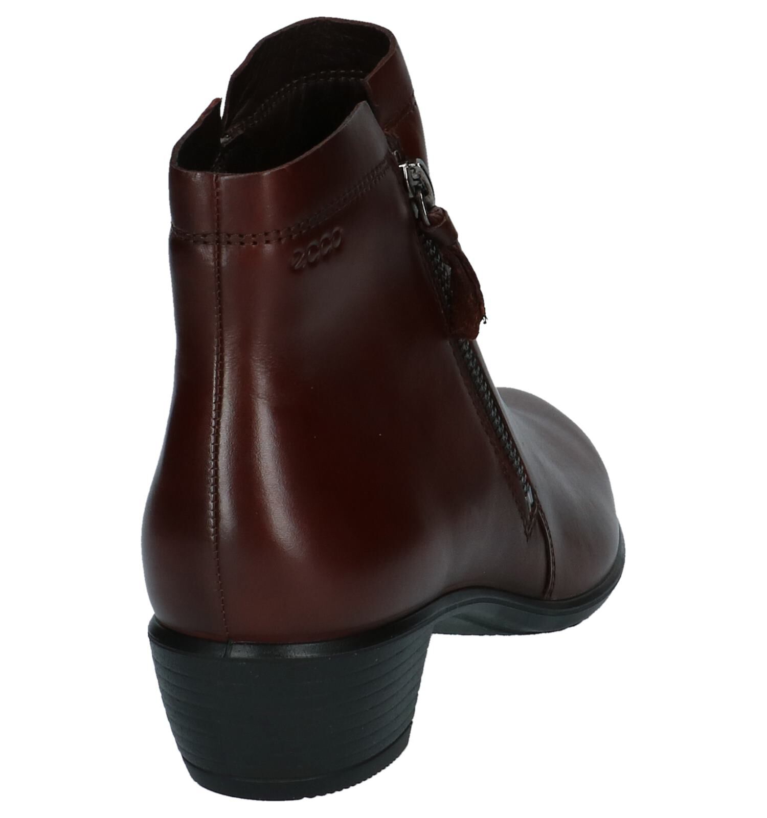 Bruine Ecco Touch 35 Enkellaarzen | Dames Enkellaarsjes | Online op TORFS.BE