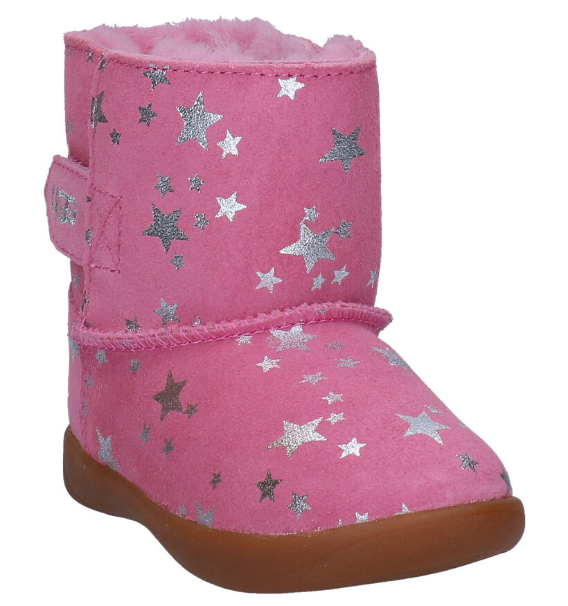 UGG Keelan Stars Bottes en Rose en nubuck (278797)