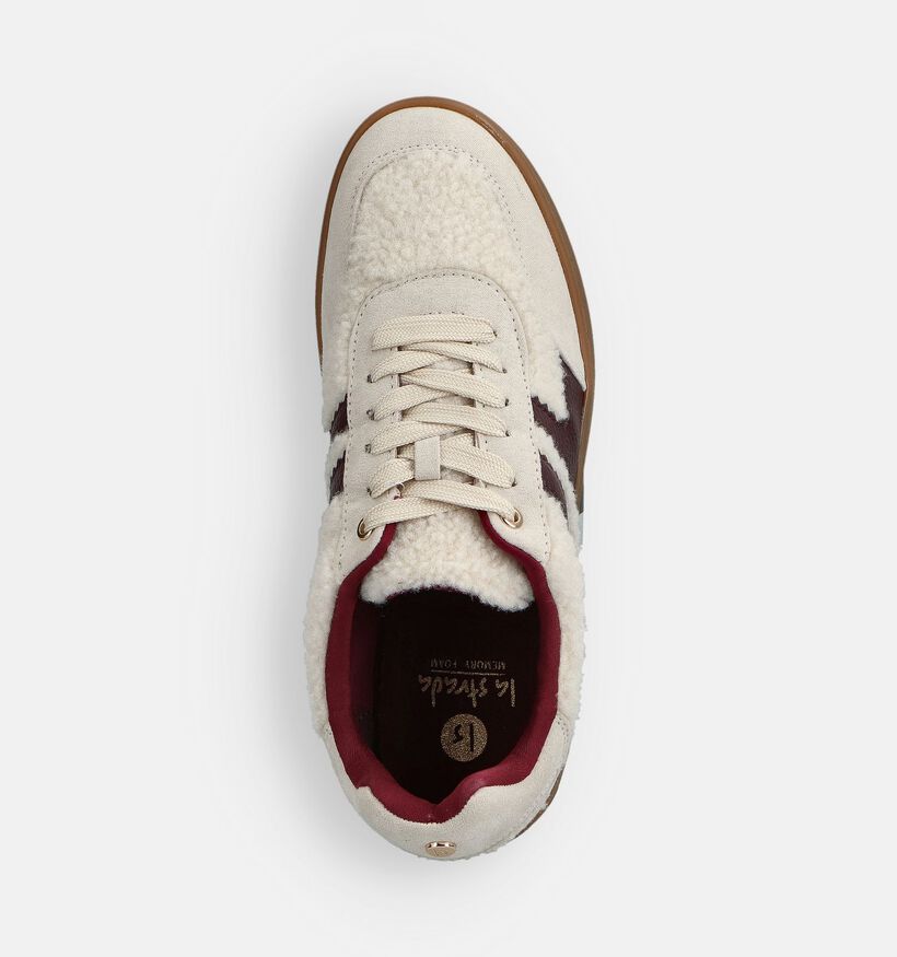 La Strada Baskets casual en Beige pour femmes (361772)