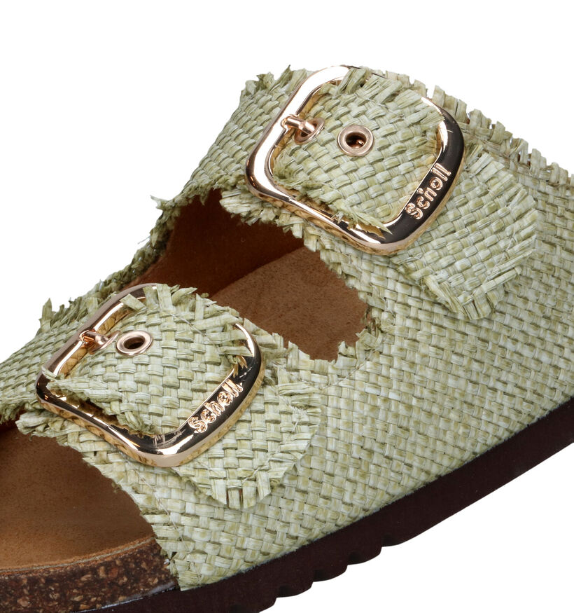 Scholl  Josephine Nu-pieds orthopédiques en Vert pour femmes (338548)