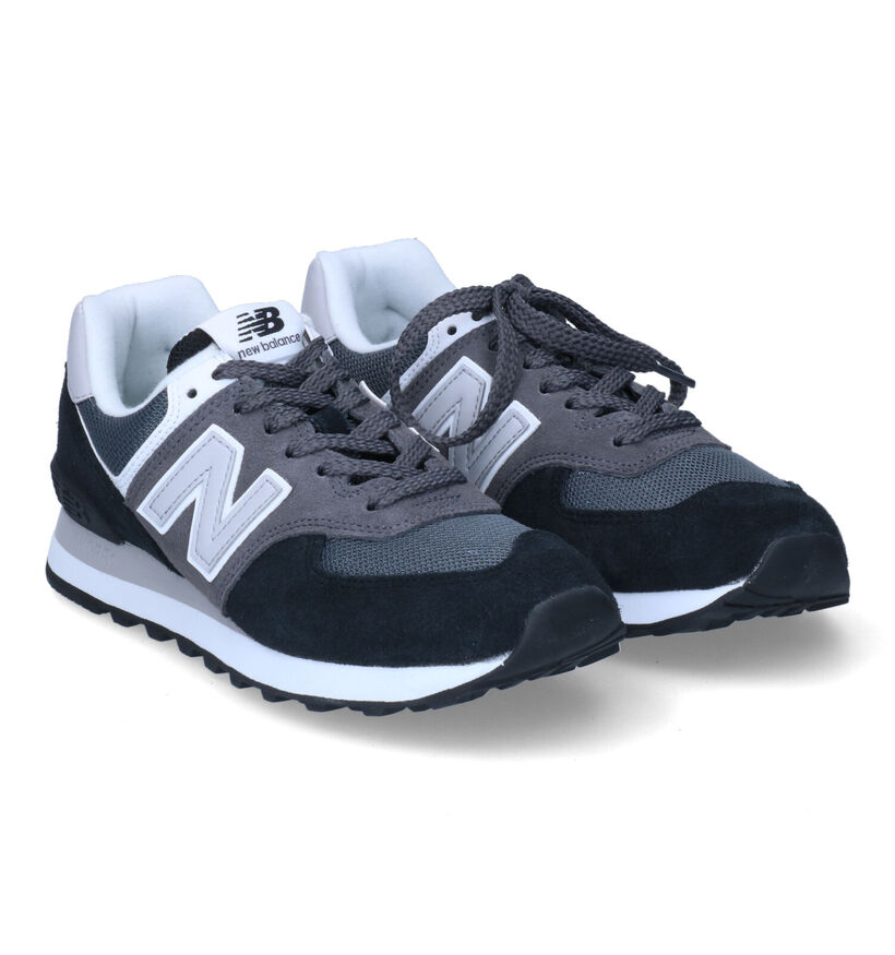 New Balance WL574 Baskets en Rose pour femmes (301901) - pour semelles orthopédiques