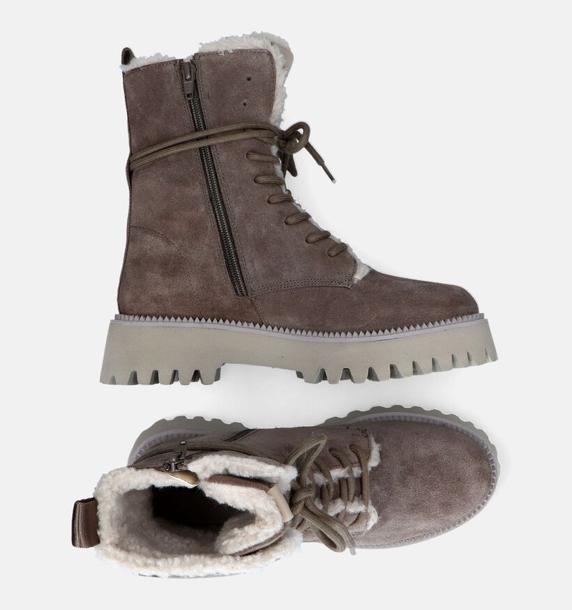 Maruti Emily Bottines en Beige pour femmes (314975)