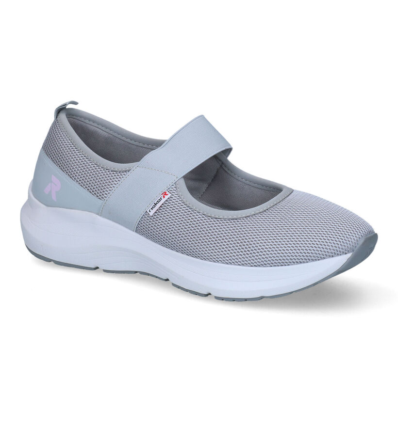 Rieker R-Evolution Zwarte Slip-on Sneakers voor dames (310174) - geschikt voor steunzolen