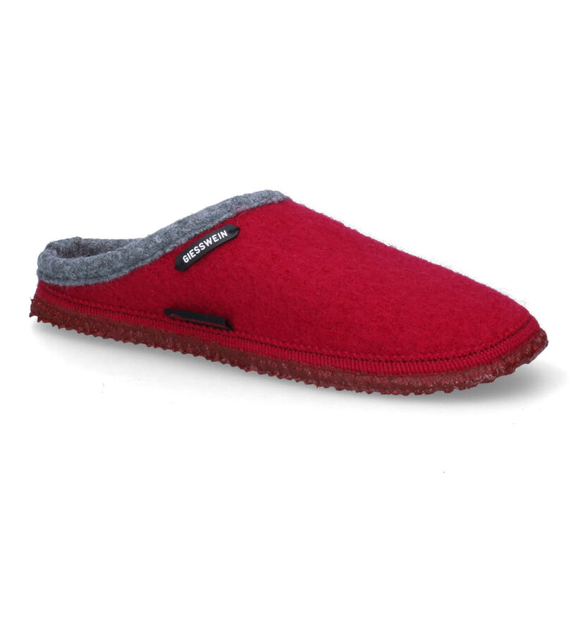 Giesswein Dannheim Pantoufles en Gris en laine (333556)