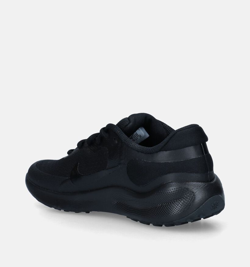 Nike Revolution 7 Zwarte Sneakers voor jongens, meisjes (340242)