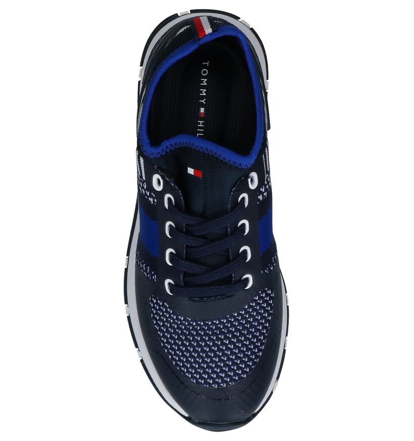 Donkerblauwe Slip-on Sneakers Tommy Hilfiger , , pdp