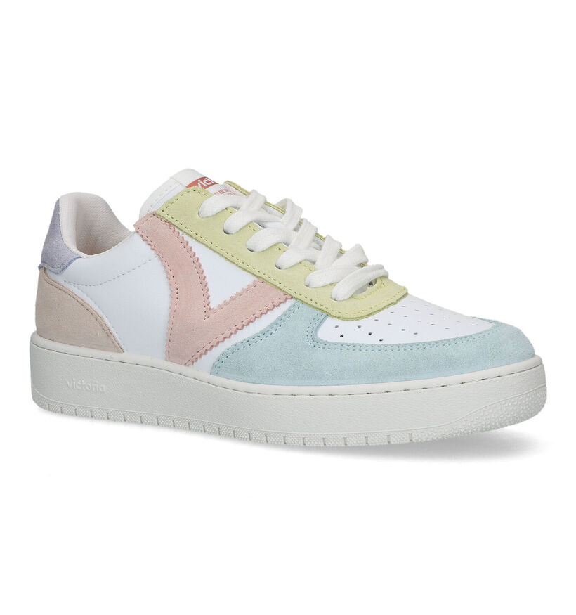 Victoria Baskets casual en Pastel en nubuck (322552)