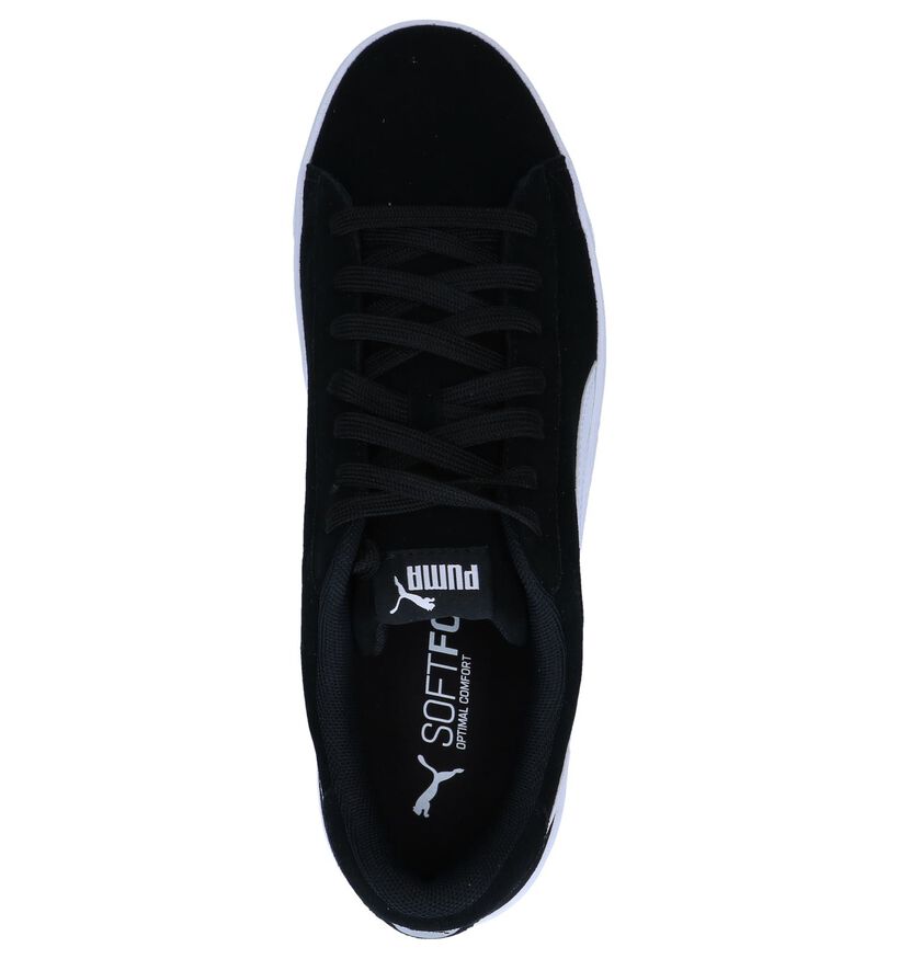 Puma Baskets basses en Noir en cuir (252600)