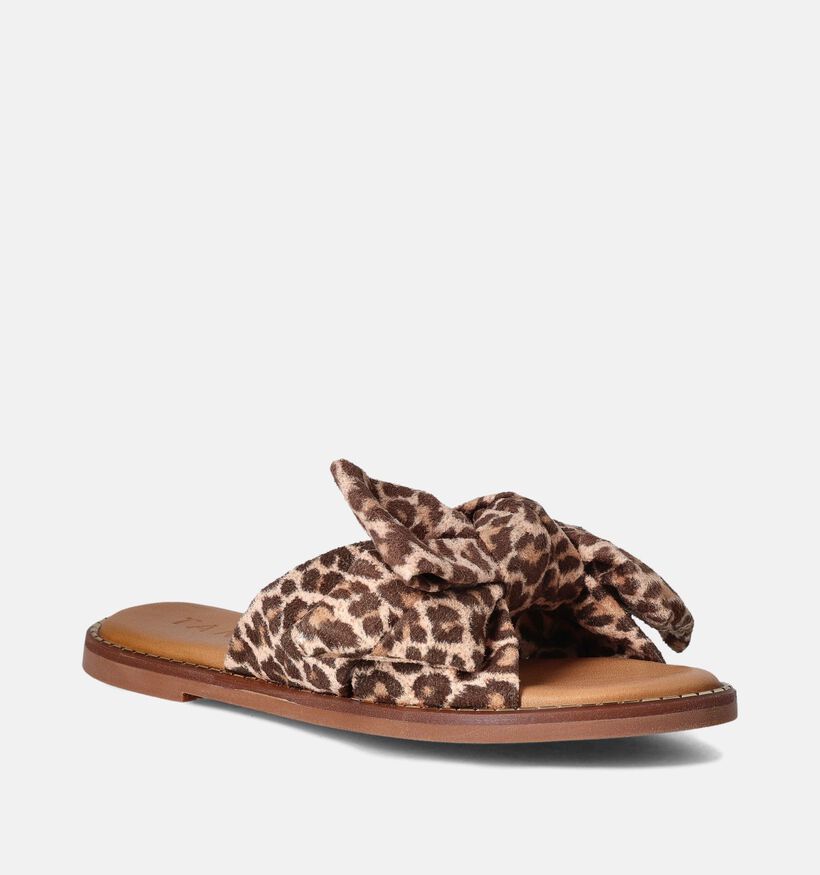 Tango Audrey Nu-pieds plates en Marron pour femmes (362954)