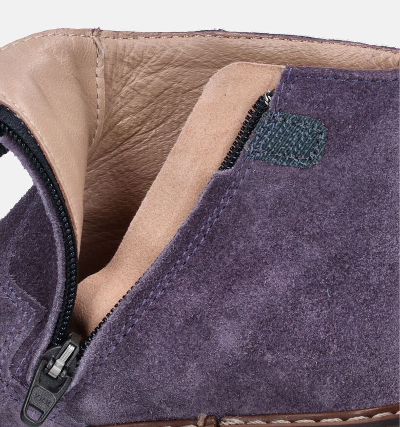 Pom d'Api City Colibri Paarse Hoge schoenen voor meisjes (346686)