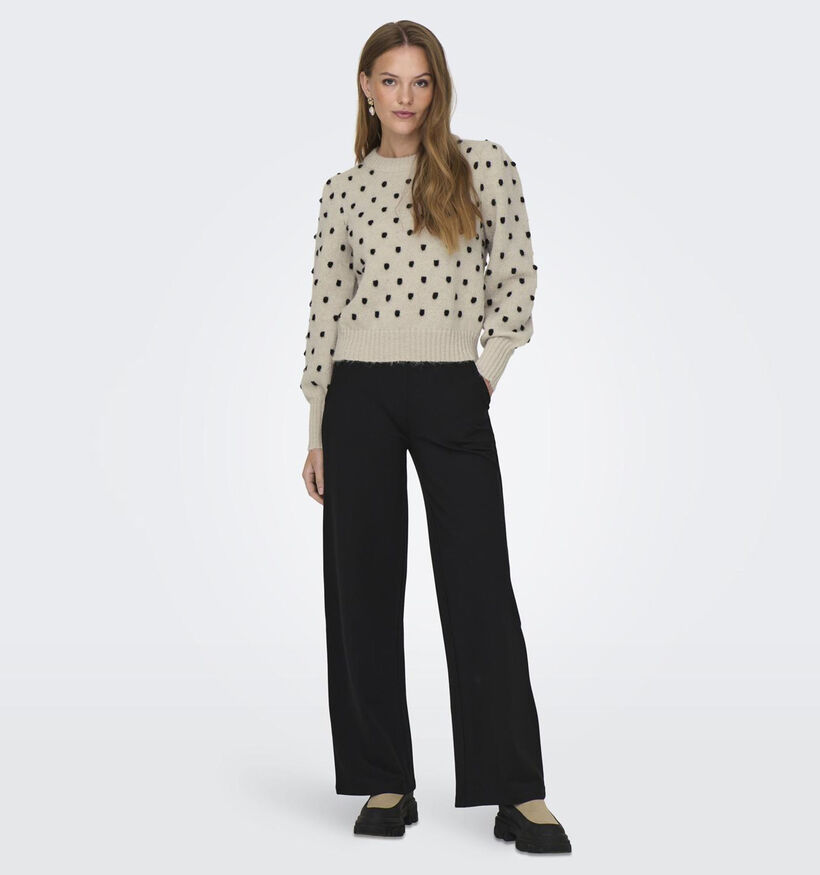 JDY Sigrid Dots Beige Trui voor dames (359791)