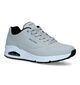 Skechers Uno Stand On Air Baskets en Gris pour hommes (324562) - pour semelles orthopédiques
