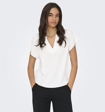 JDY Blouses Wit/Blauw