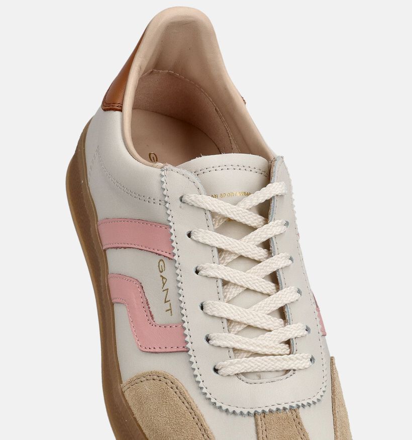 Gant Cuzima Baskets en Ecru pour femmes (369445) - pour semelles orthop&eacute;diques