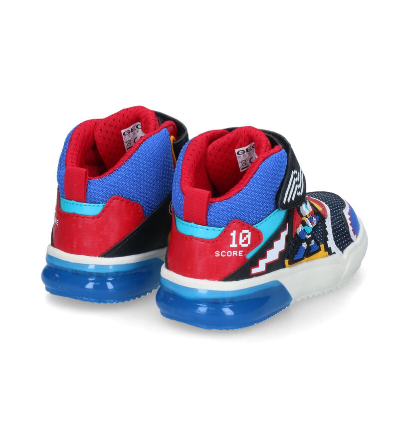 Geox Grayjay Baskets en Rouge en synthétique (312562)