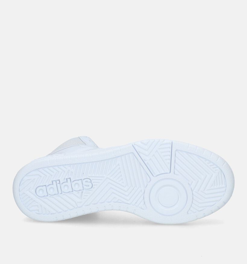 adidas Hoops 3.0 Mid Witte Sneakers voor dames (329412) - geschikt voor steunzolen