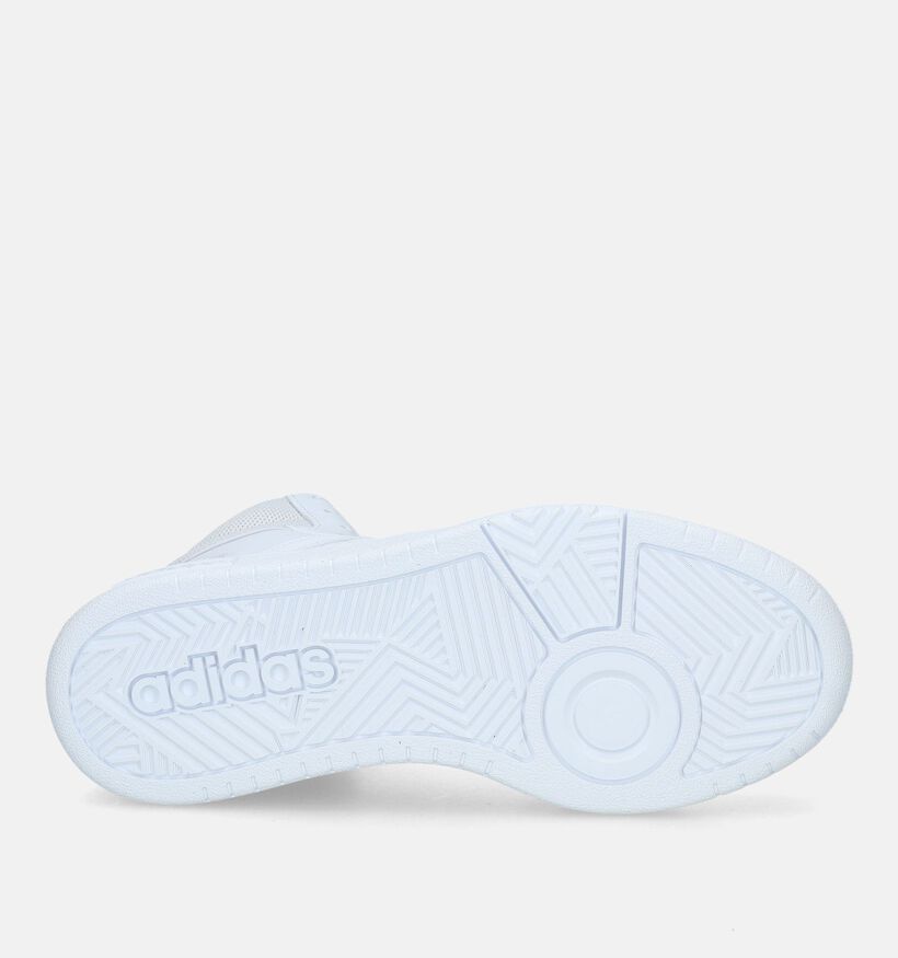 adidas Hoops 3.0 Mid Witte Sneakers voor dames (329412)