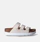 Birkenstock Florida III Pap Flex Platform Nu-pieds en Écru pour femmes (350877)