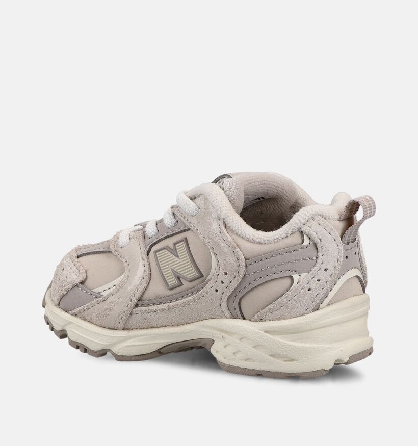 New Balance 530 Taupe Sneakers voor jongens, meisjes (375243) - geschikt voor steunzolen