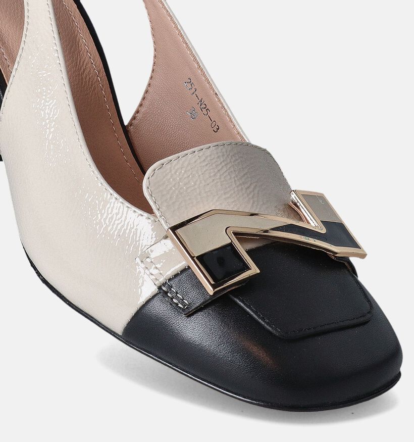 Nathan-Baume Escarpins slingback en Beige pour femmes (356331)