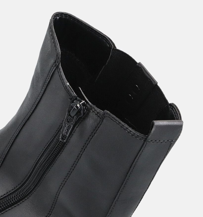 Gabor Zwarte Hoge Chelsea Boots voor dames (363100) - geschikt voor steunzolen