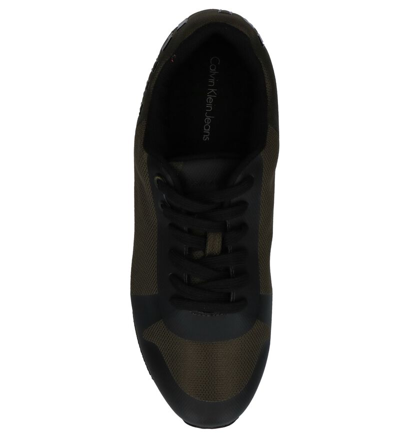 Calvin Klein Jabre Zwarte Sneakers in stof (224287)