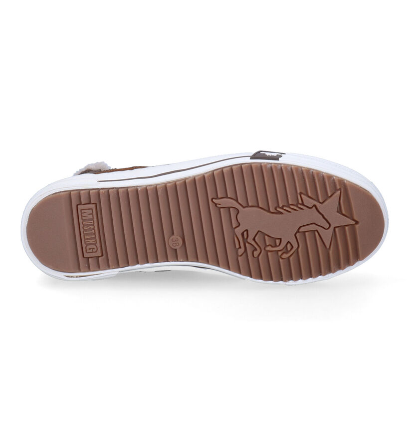 Mustang Bottines Chelsea en Cognac en synthétique (298153)