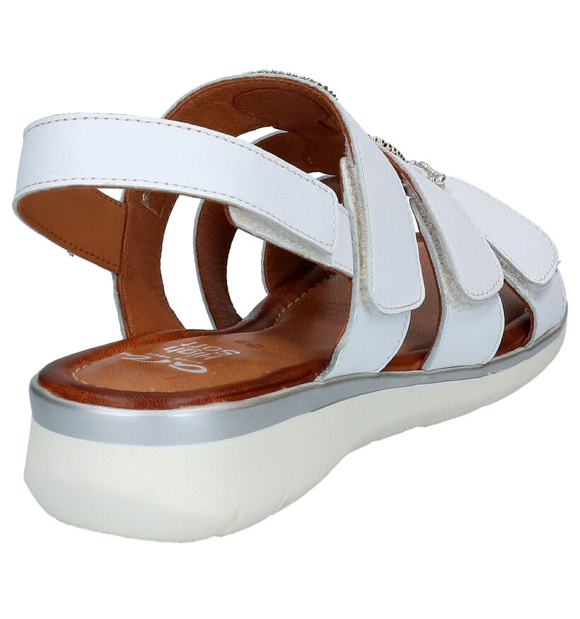 Ara Kreta Zilveren Sandalen in leer (288975)