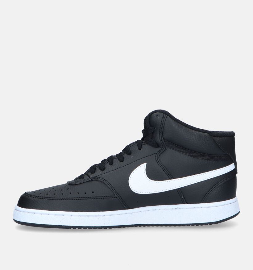 Nike Court Vision Mid Zwarte Sneakers voor heren (325144)