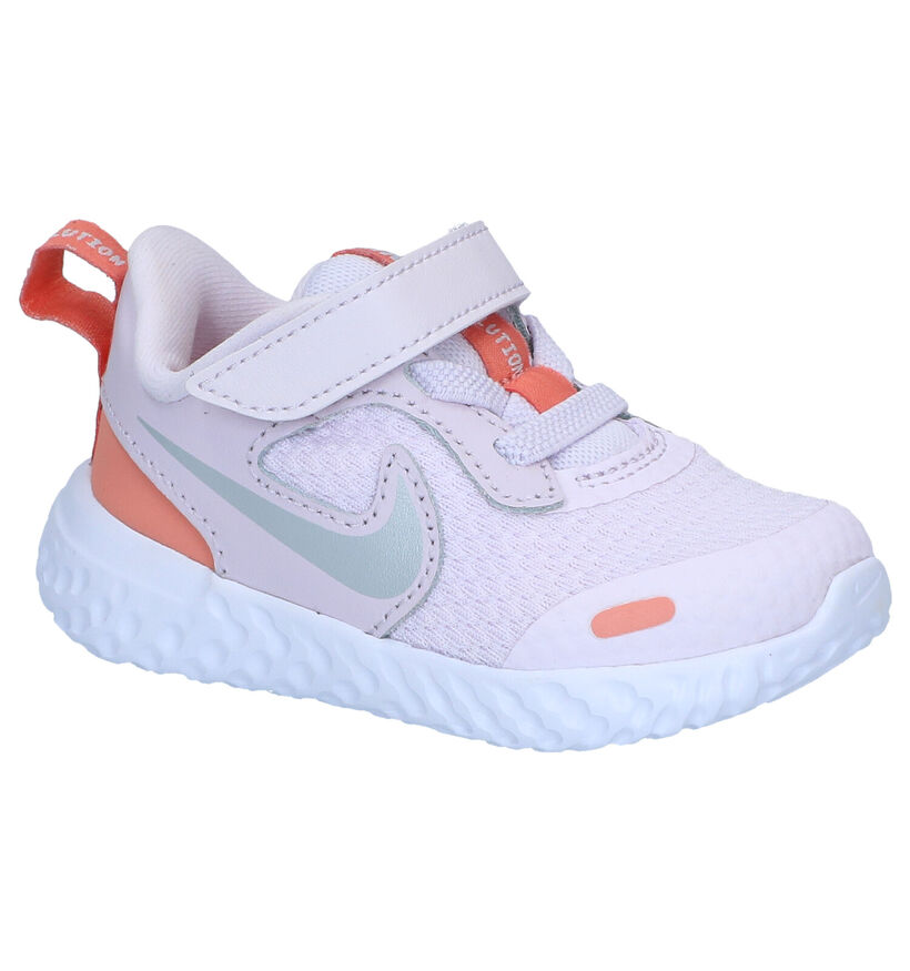 Nike Revolution Grijze Sneakers in stof (291167)