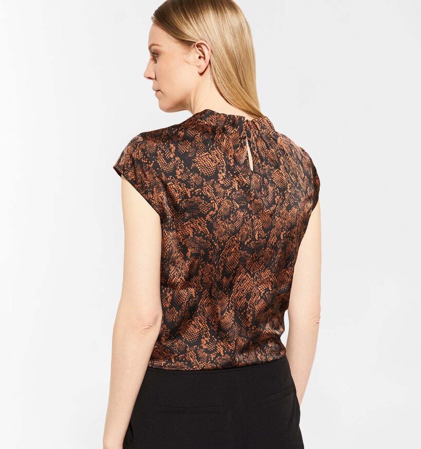 comma Blouse en Brun (280335)