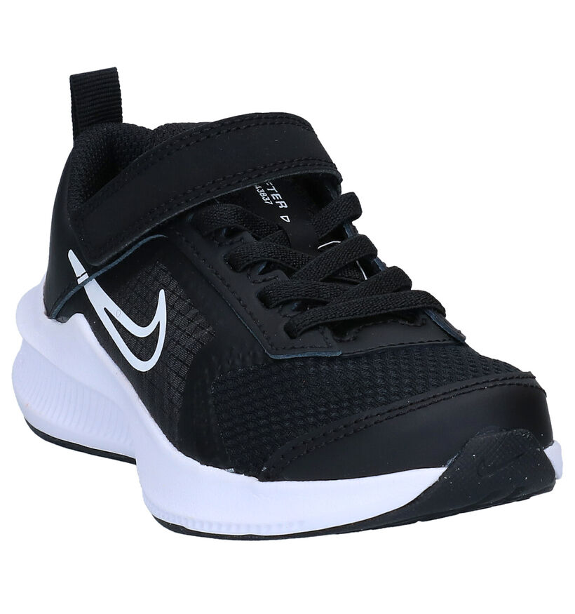 Nike Downshifter Baskets en Noir en textile (291276)