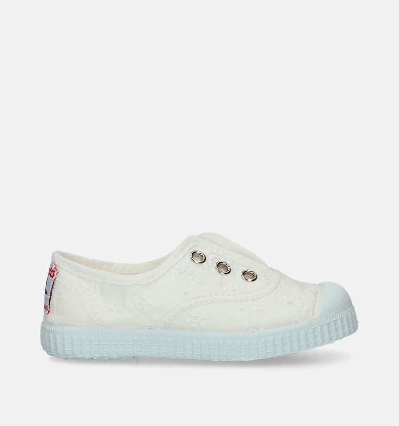 Cienta Witte Slip-ons voor jongens, meisjes (355426) - geschikt voor steunzolen