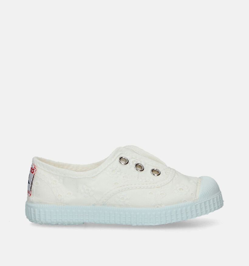 Cienta Witte Slip-ons voor meisjes (339779) - geschikt voor steunzolen