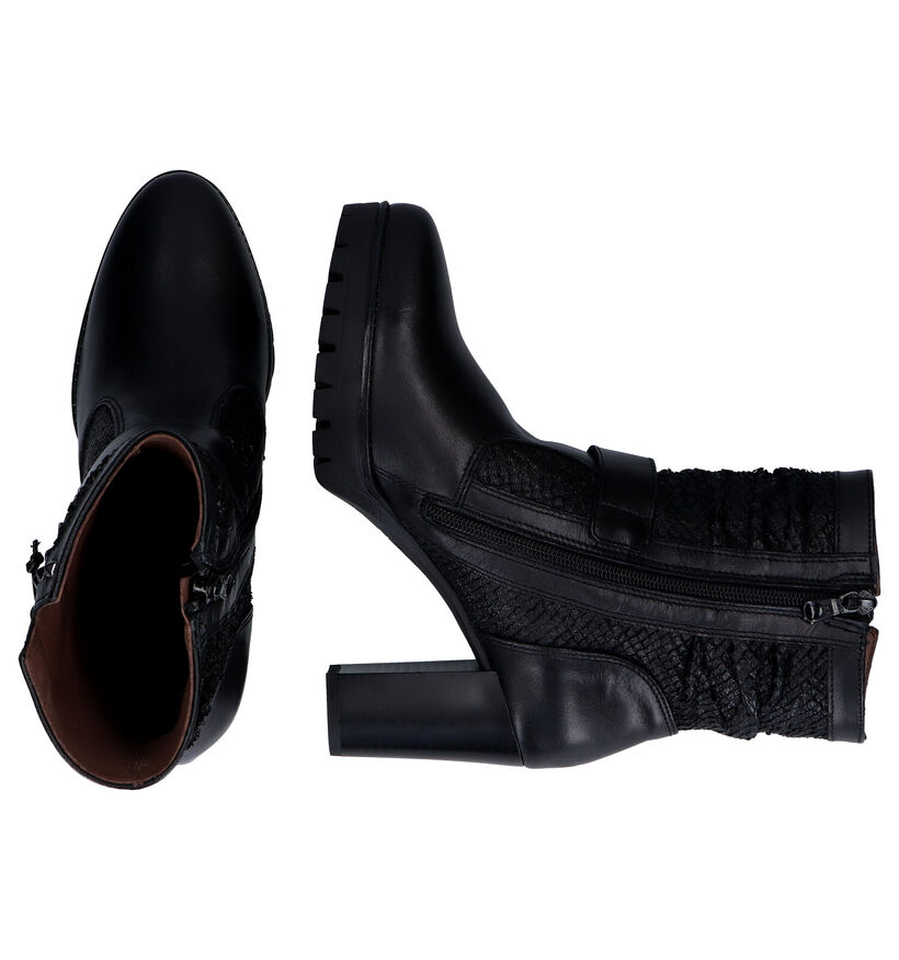 NeroGiardini Bottines à talons en Noir pour femmes (296580) - pour semelles orthopédiques