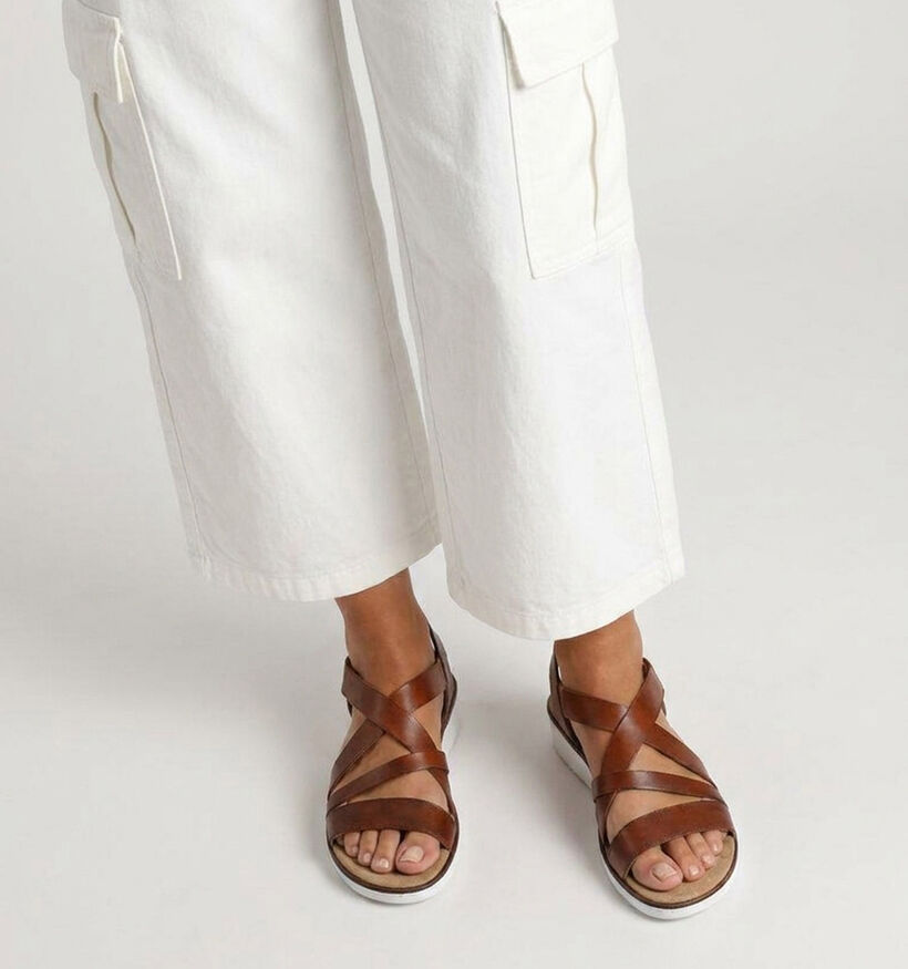 Rieker Cognac Sandalen voor dames (354953)