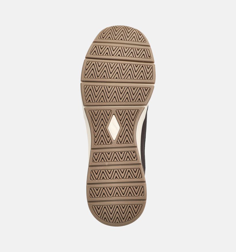 Skechers Billion Flex Luxe Donkerbruine Sneakers voor dames (376927) - geschikt voor steunzolen