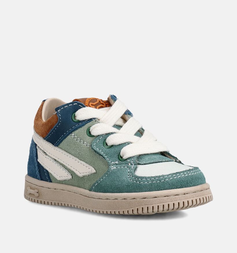 STONES and BONES Nomi Groene Babysneakers voor jongens (369613) - geschikt voor steunzolen