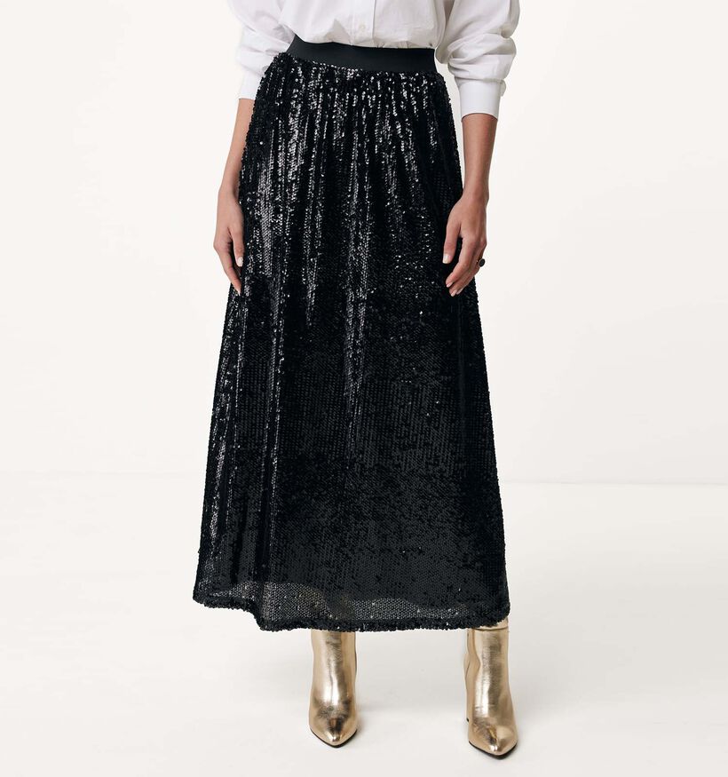 Mexx Jupe à paillettes en Noir pour femmes (334041)
