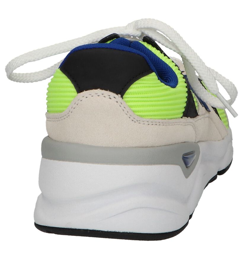 Zwarte Sneakers New Balance MS X90 in daim (250389)