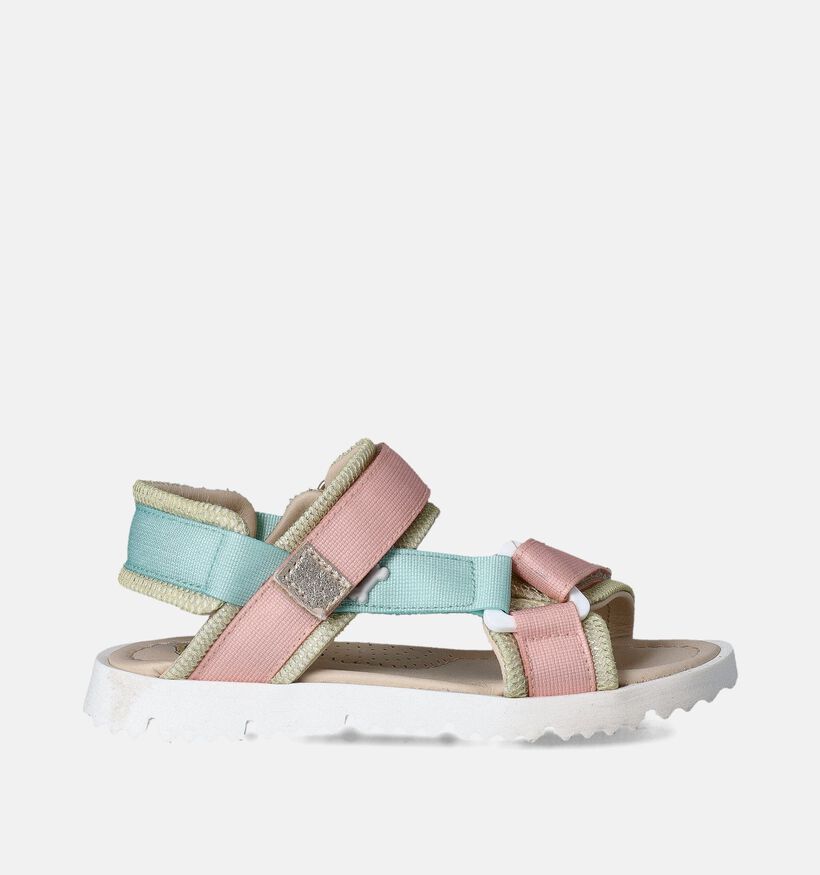 STONES and BONES Laker Roze-Groene Sandalen voor meisjes (358296)