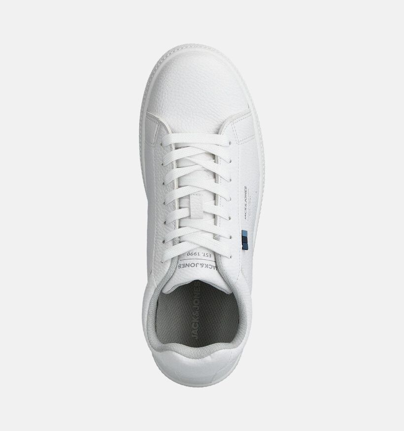 Jack & Jones Haven Tumble Witte Veterschoenen voor heren (362874) - geschikt voor steunzolen
