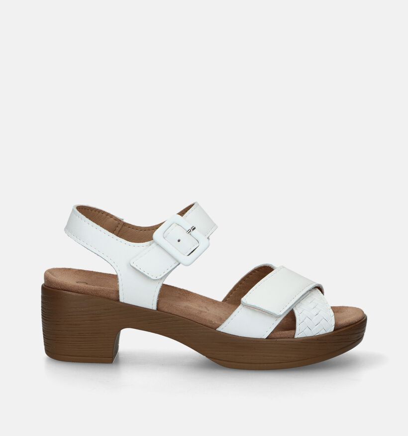 Solemade Luz Sandales pour semelles orthopédiques en Blanc pour femmes (339712) - pour semelles orthopédiques