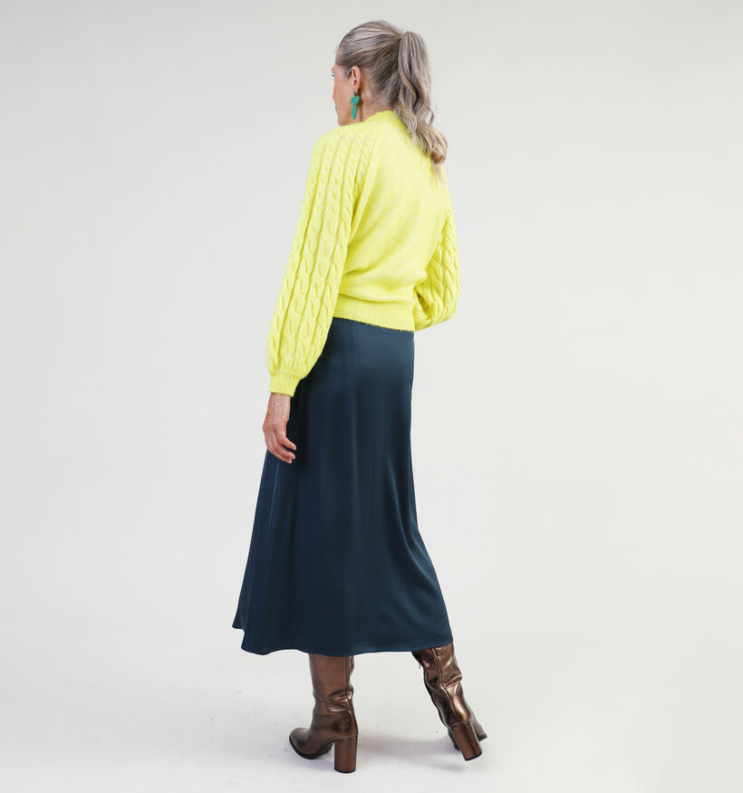 Vila Oya Pull en Jaune pour femmes (334180)