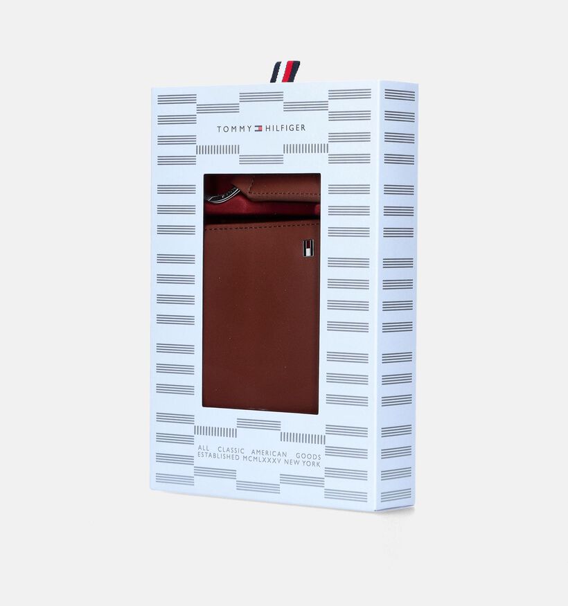 Tommy Hilfiger Portefeuille en Cognac pour hommes (346659)